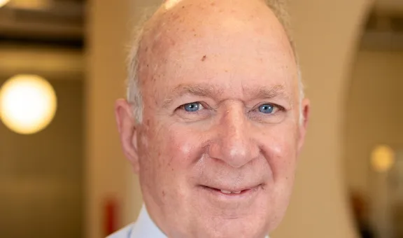 Portrait photograph of The Arts Society Chairman Jeremy Thomas