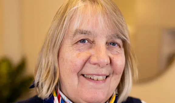 Portrait photograph of The Arts Society Trustee Lucy Harvey-Scholes