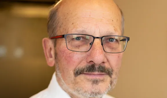 Portrait photograph of The Arts Society Treasurer Trevor Walters