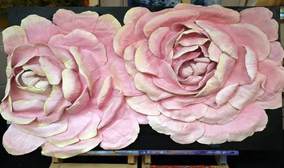 Twin Bloom by Freya Dix of Shiplake College