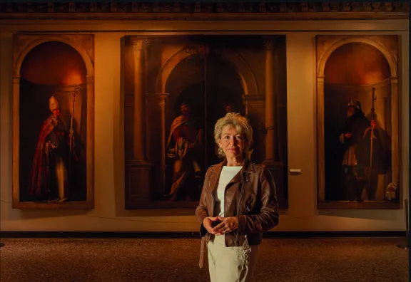 Hilary Kay of The Arts Society @ The Gallerie dell’Accademia in Venice