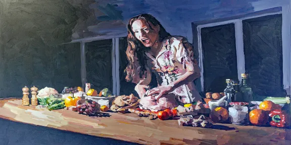 Artwork by Artist Beatrice Fraser - Award Winner @ The Arts Society Henley