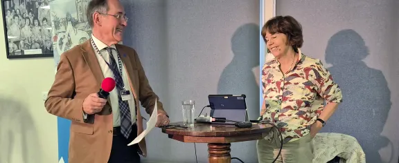 Robert Gurney @ The Arts Society Henley in September 2024