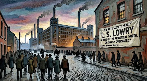 TASH Talk on L S Lowry @ The Arts Society Henley 